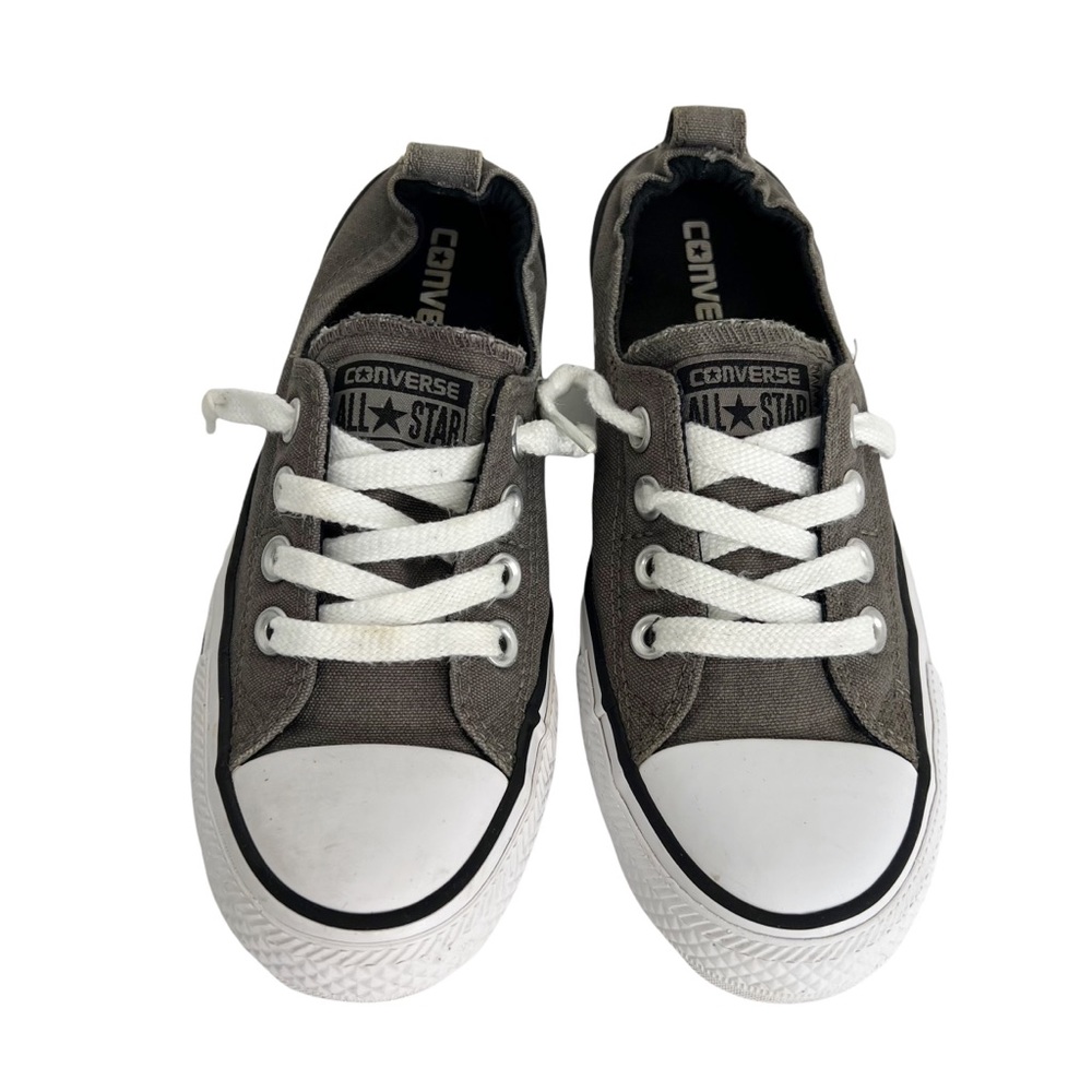 Converse Chuck Taylor Shoreline Canvas Slip On Sneaker | Women's Size 6 | Grey - Picture 4 of 8